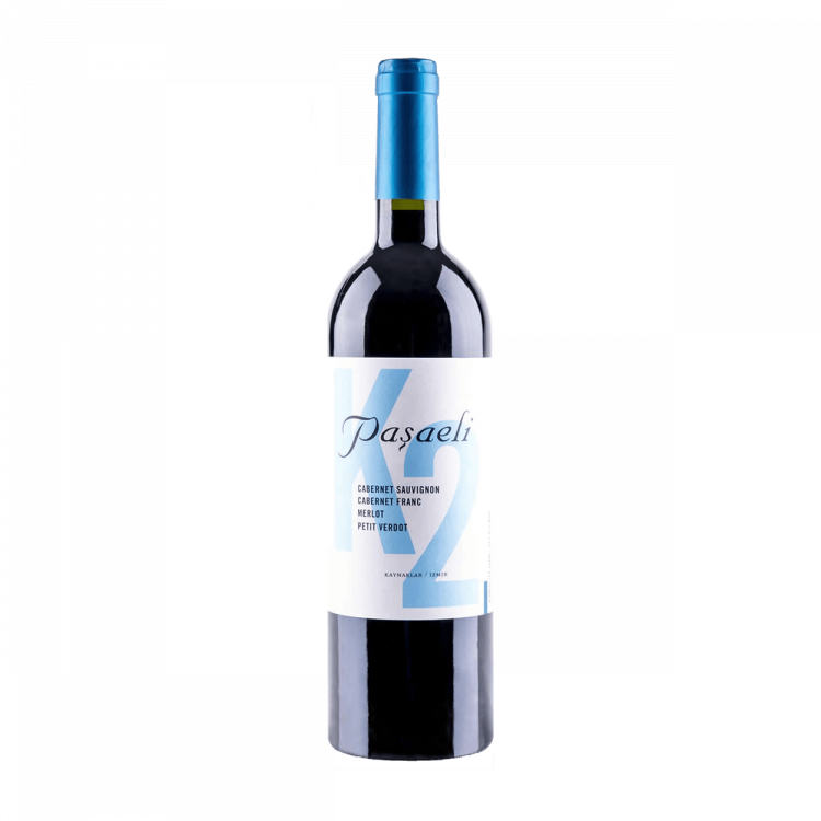 Paşaeli K2 - Cabernet Sauvignon, Cabernet Franc, Merlot, Petit Verdot-Kırmızı Şarap