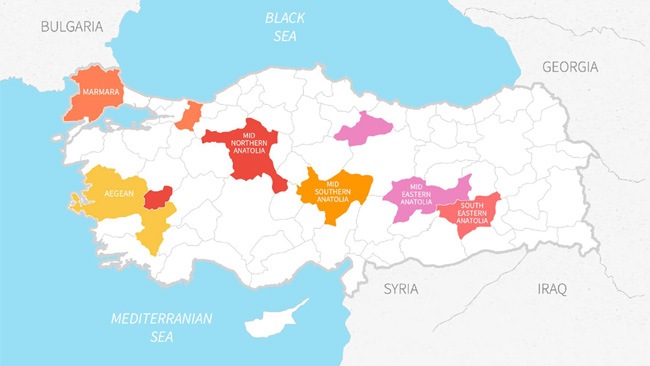 Wine Regions of Turkey - Turkish Wine Regions