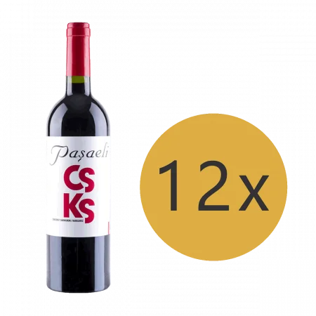 Paşaeli CSKS – Cabernet Sauvignon, Karasakız 2021 (Red Wine Pack Of 12)