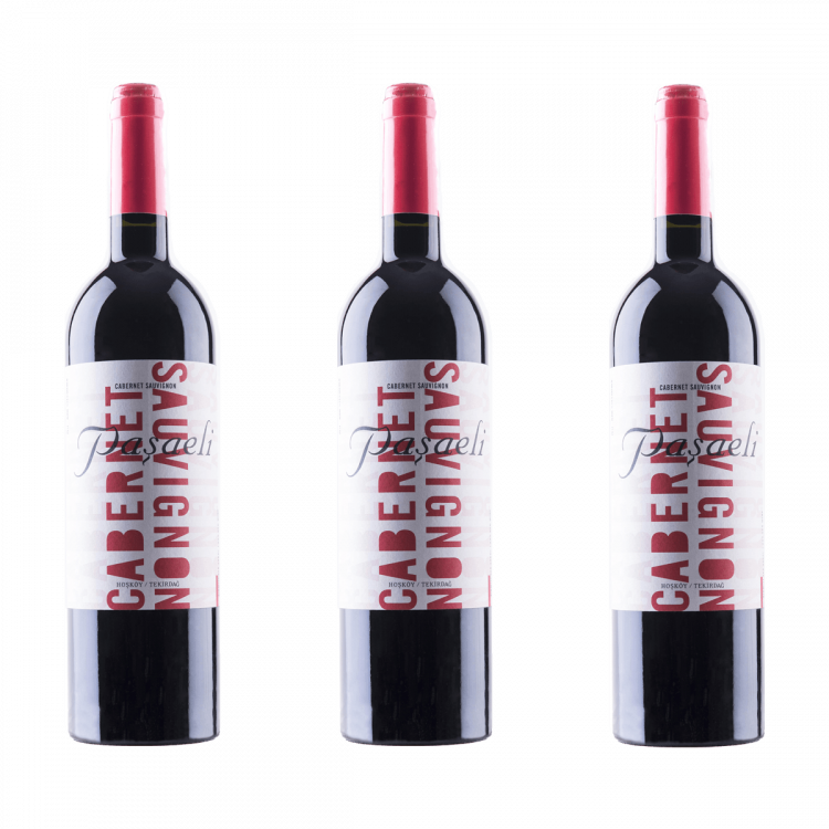 Paşaeli Cabernet Sauvignon Red Wine Pack Of 3-Buy Turkish Wine Online