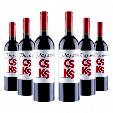Paşaeli CSKS – Cabernet Sauvignon, Karasakız (6’lı kırmızı Şarap Paketi)