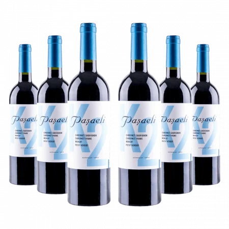 Paşaeli K2 – CS, CF, Merlot, Petit Verdot 2018 (Red Wine Pack Of 6)