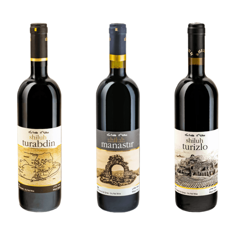 Shiluh Syriac Red Wine Tasting Pack Of 3