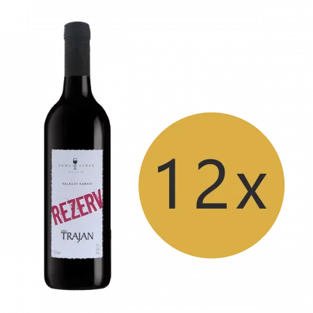 Tomurcukbağ Trajan – Rezerv Kalecik Karası 2018 (Red Wine Pack Of 12)