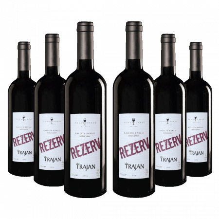 Tomurcukbağ Trajan – Rezerv Kalecik Karası 2016 (Red Wine Pack Of 6)
