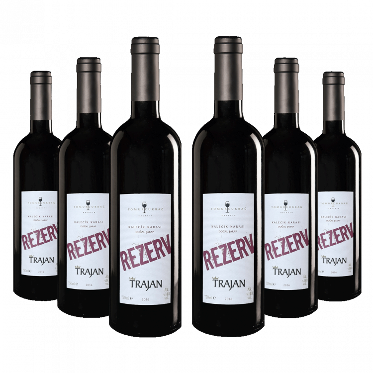 Tomurcukbag Trajan Rezerv Kalecik Karasi 2018 Red Wine Pack Of 6 Turkish Wine-Turkish Wine Shop