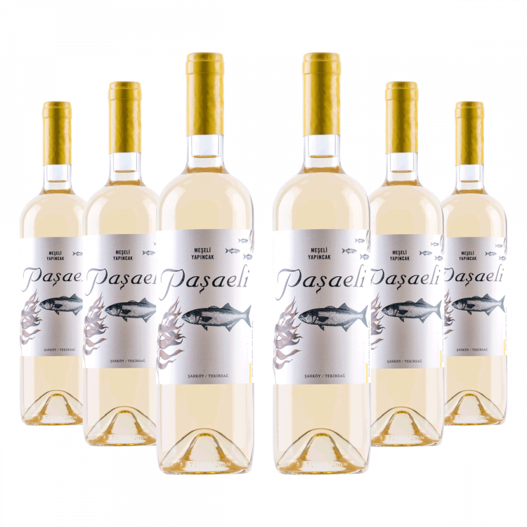 Pasaeli Meseli Yapincak White Wine Pack Of 6-Turkish Wine Shop