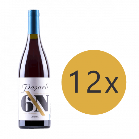 Paşaeli 6N ‘Old Vines’ Karasakız Wild Ferment 2020 ( Red Wine Pack Of 12)