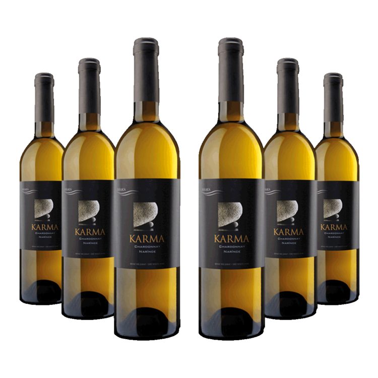 Doluca Karma Chardonnay Narince Witte Wijn Pak Van 6 - Online wijnwinkel, Koop Turkse Wijnen Online Voor De Beste Prijs,