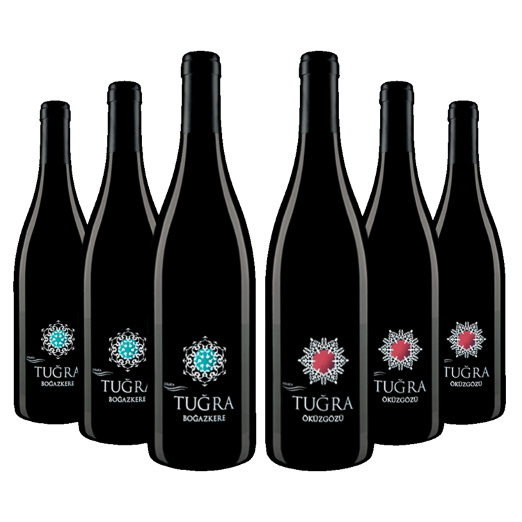Doluca Tuğra Boğazkere & Doluca Tuğra Öküzgözü Mix Pack Of 6-Buy Turkish Wines Online
